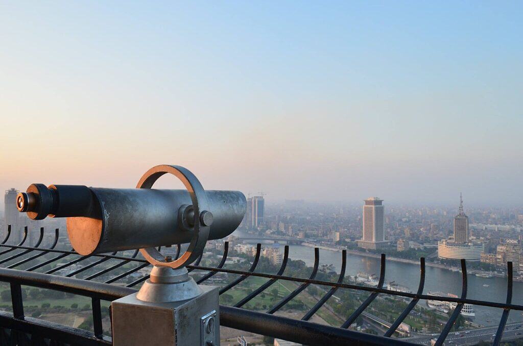 View from The Top of Cairo Tower