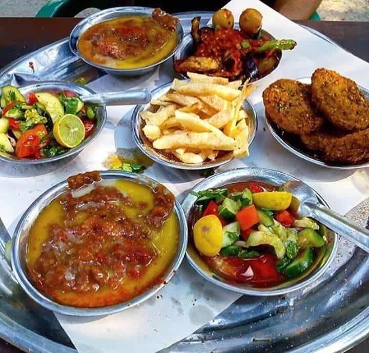 Egyptian Traditional Breakfast